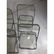 Set 9 Lucite Italian Folding Chairs. Modernist Se - 5