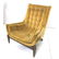 Mid Century Modern Lounge Chair. Exposed wood bas