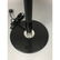 Glass Saucer Shade Table Desk Lamp. Black and chr - 4