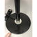 Glass Saucer Shade Table Desk Lamp. Black and chr - 5