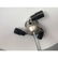 Glass Saucer Shade Table Desk Lamp. Black and chr - 6