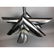 Mid Century Modern Chrome Tubular Design Chandeli - 4