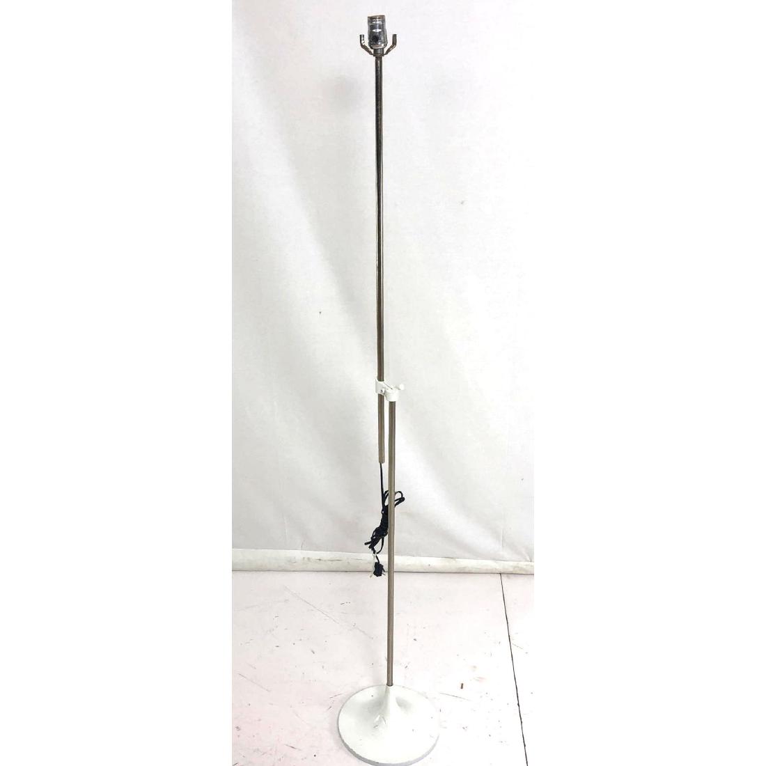 LAUREL Tulip Base Chrome Floor Lamp. Adjustable T (1 of 6)