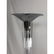 Pr Chrome & Lucite Torchiere Floor Lamps. Chrome - 2
