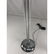 Pr Chrome & Lucite Torchiere Floor Lamps. Chrome - 4