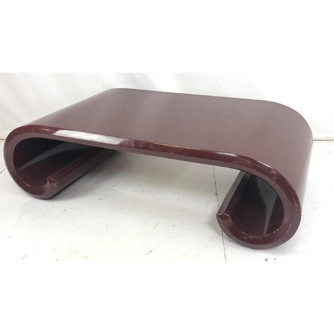 KARL SPRINGER Style Lacquered Coffee Cocktail Tab (1 of 12)