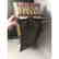 Heavy Cast Metal Footed Flower Box Planter. Vinta - 9