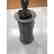 2 piece Outdoor Garden Sculpture & Pedestal. Zinc - 5