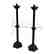 Pr Metal Floor Candle Stands Sticks. Hexagonal ta