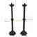 Pr Metal Floor Candle Stands Sticks. Hexagonal ta - 2