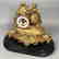 PH MOUREY Gilt Bronze Figural Table Mantle Clock.