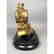 PH MOUREY Gilt Bronze Figural Table Mantle Clock. - 5