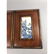 Set 3 Wood Framed Painted Ceramic Tile Plaques. V - 4