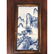 Set 3 Wood Framed Painted Ceramic Tile Plaques. V - 6