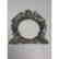 2pc Continental Silver Picture Frames. 1) Heraldi - 4