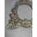 2pc Continental Silver Picture Frames. 1) Heraldi - 7