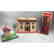 3pc LIONEL Model Train Station & Signals. 1). "Li