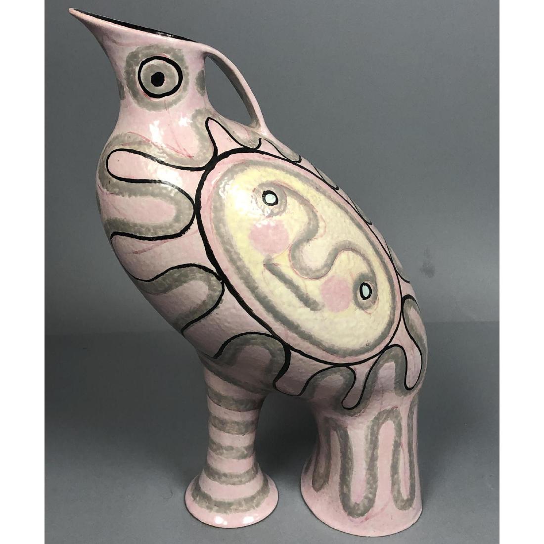 D'ARTE LECCE Picasso Style Ceramic Italian Vase. (1 of 10)