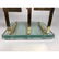 Modernist Brass & Glass Fireplace Fire Tools Set. - 6