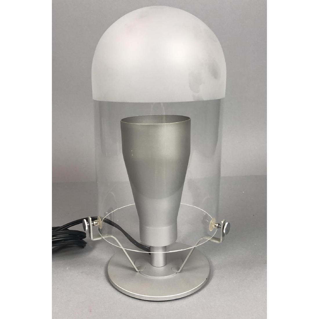 MICHELE DE LUCCI Glass shade Modern Table Lamp. " (1 of 5)