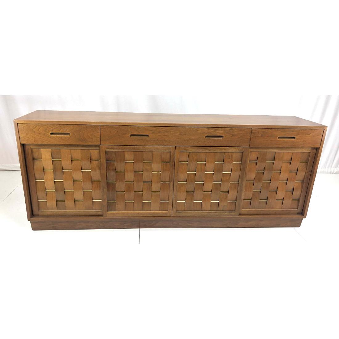 EDWARD WORMLEY for DUNBAR Walnut Credenza. Americ (1 of 10)