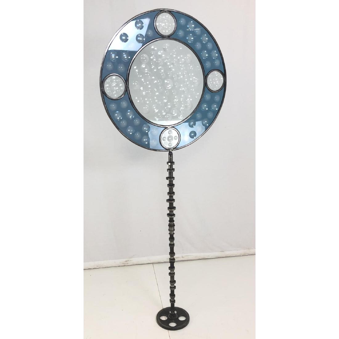 Lg Industrial Magiscope Glass Floor Sculpture. Di (1 of 9)