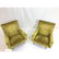 Pr JENS RISOM Modernist Lounge Chairs. Rare metal - 3