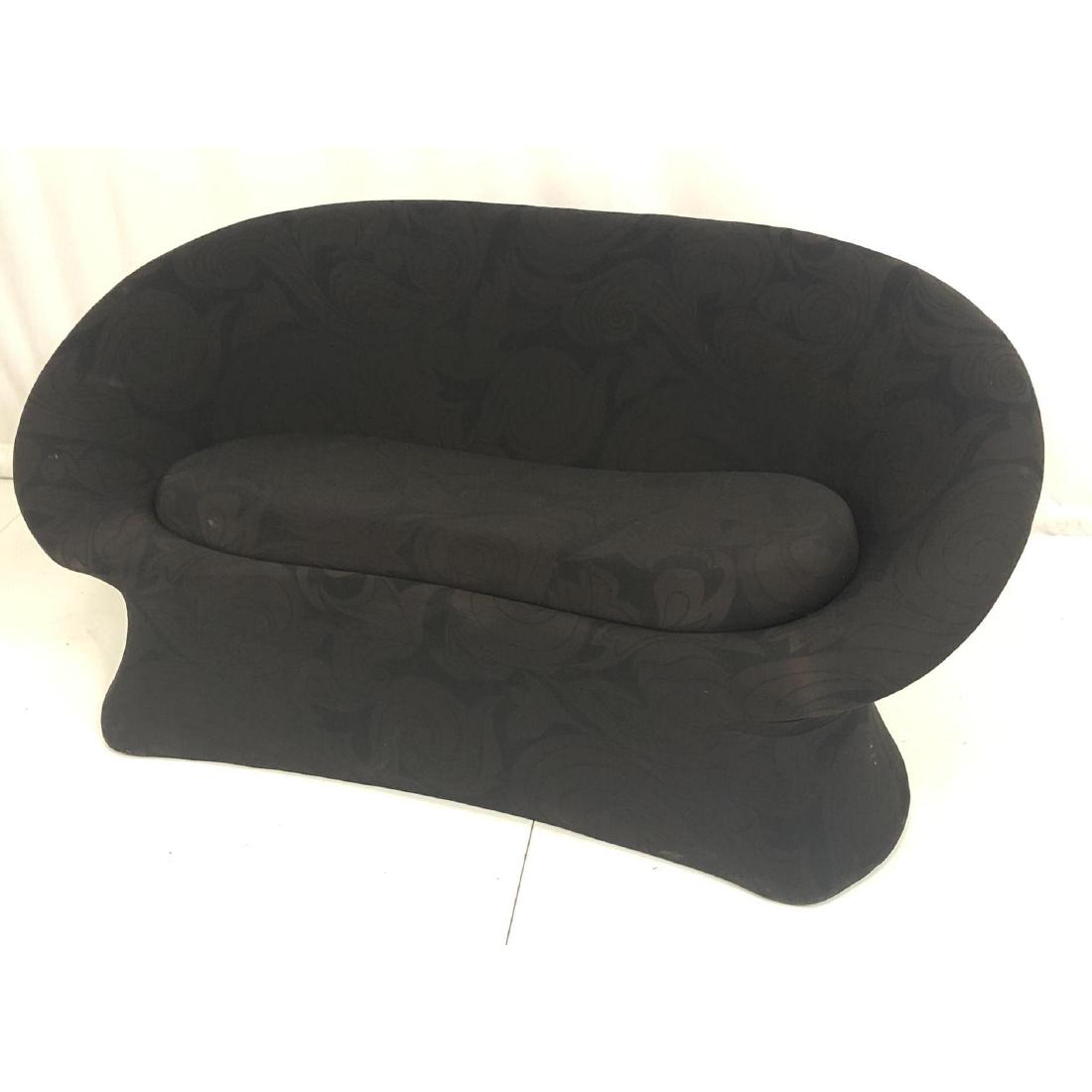 PIERRE PAULIN Modernist Settee Love Seat. Curved (1 of 11)