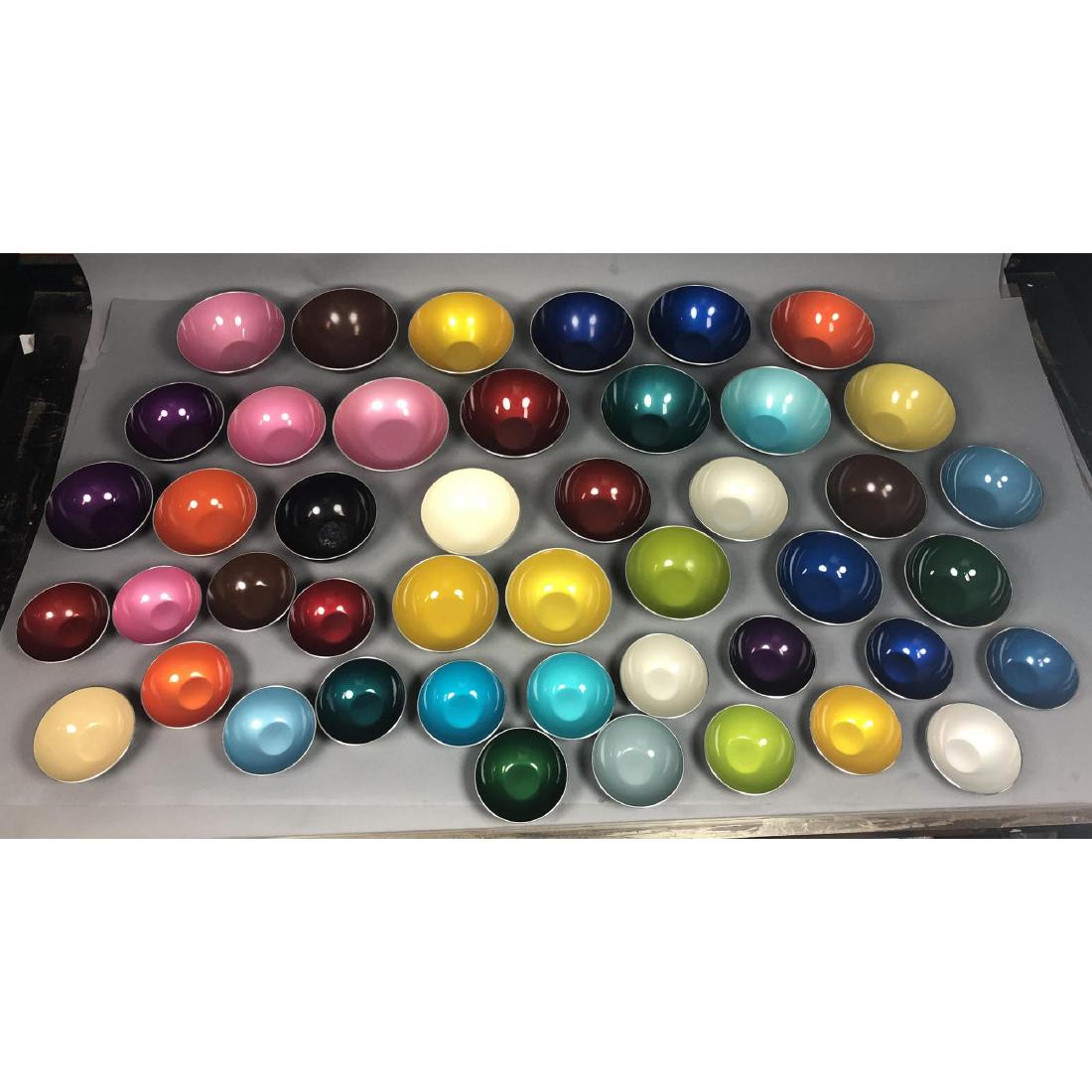 45 pc Lot of EMALOX Norway Modernist Enamel Table (1 of 12)