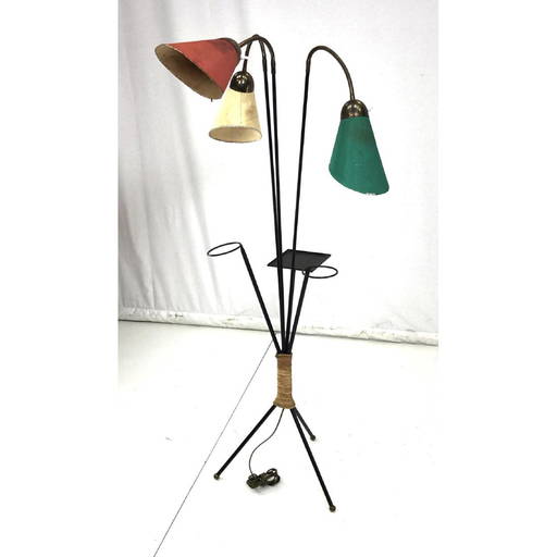 Mid Century Floor Lamp Plant Stand. Paul Mayen st May 21, 2019