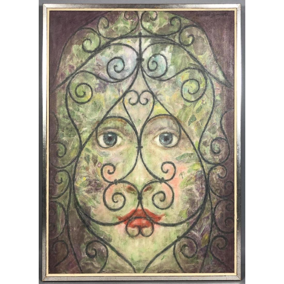 BEVERIDGE MOORE Surreal Oil Painting. Modernist p (1 of 12)