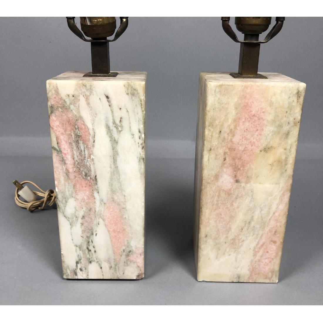 Pr Robsjohn Gibbings Style Marble Square Table La (1 of 7)