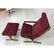 2pc WESTNOFA Modern Teak Lounge Chair & Ottoman. - 3