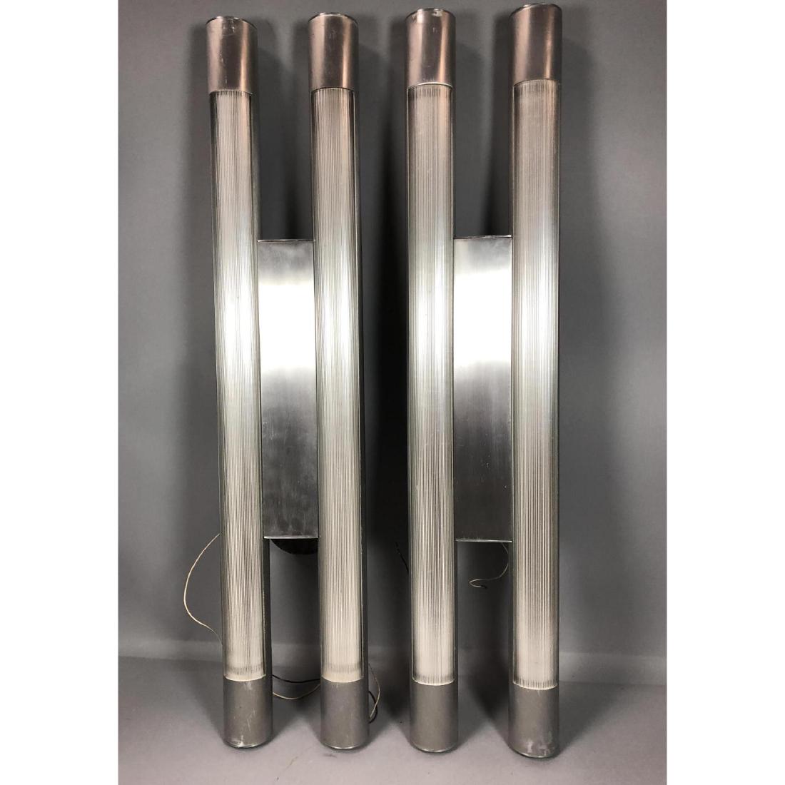 Pr Aluminum Industrial Machine Age Light Fixtures (1 of 8)