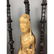 Pr James Mont Style Plaster Metal Figural Lamps. - 10