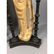 Pr James Mont Style Plaster Metal Figural Lamps. - 6