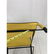 Pr Italian Style Bright Yellow Leather Metal Chai - 7