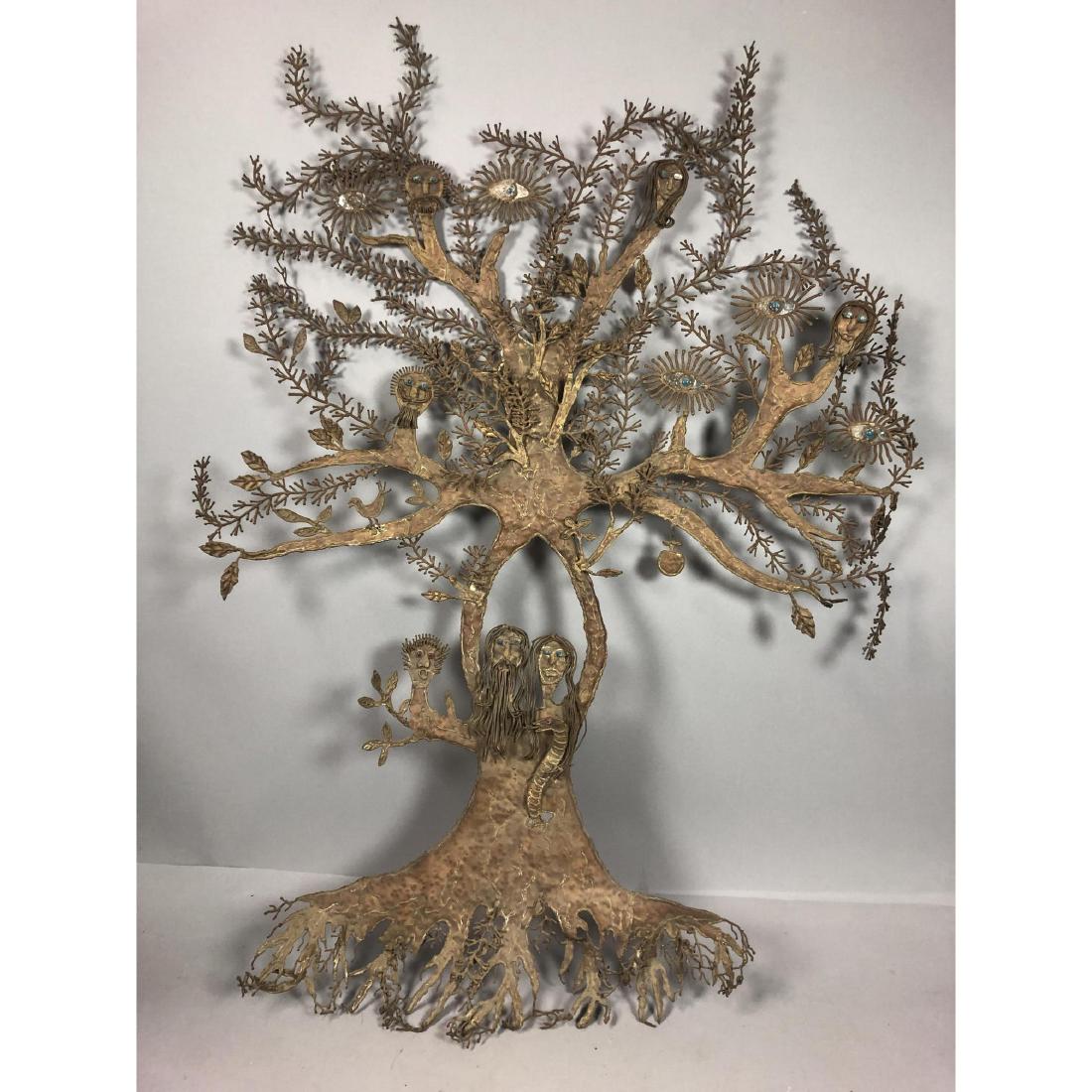 Surrealist PAL KEPENYES Metal Figural Wall Sculpt (1 of 13)