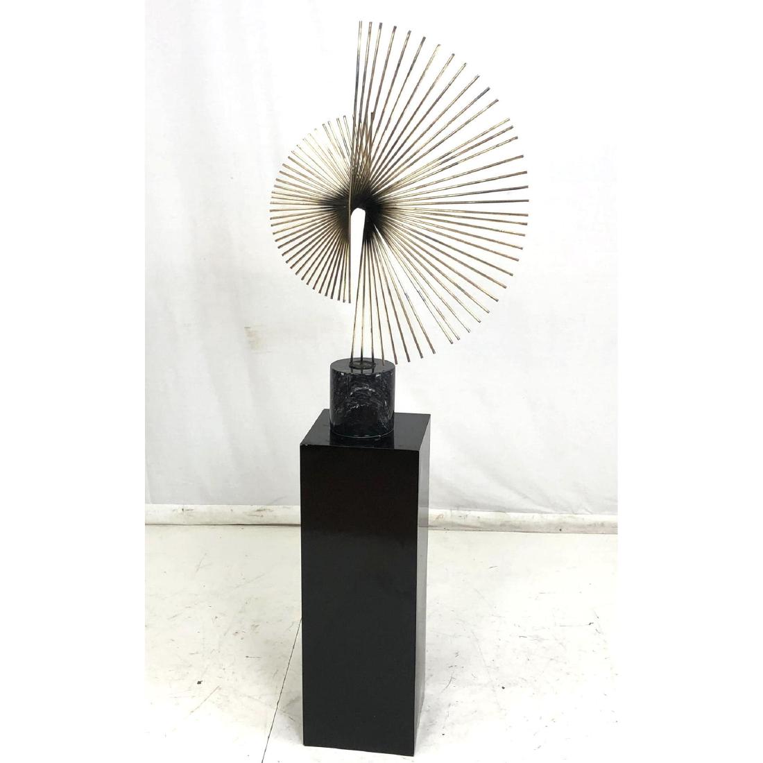Modernist C. Jere Abstract Sculpture on Pedestal Base (1 of 10)