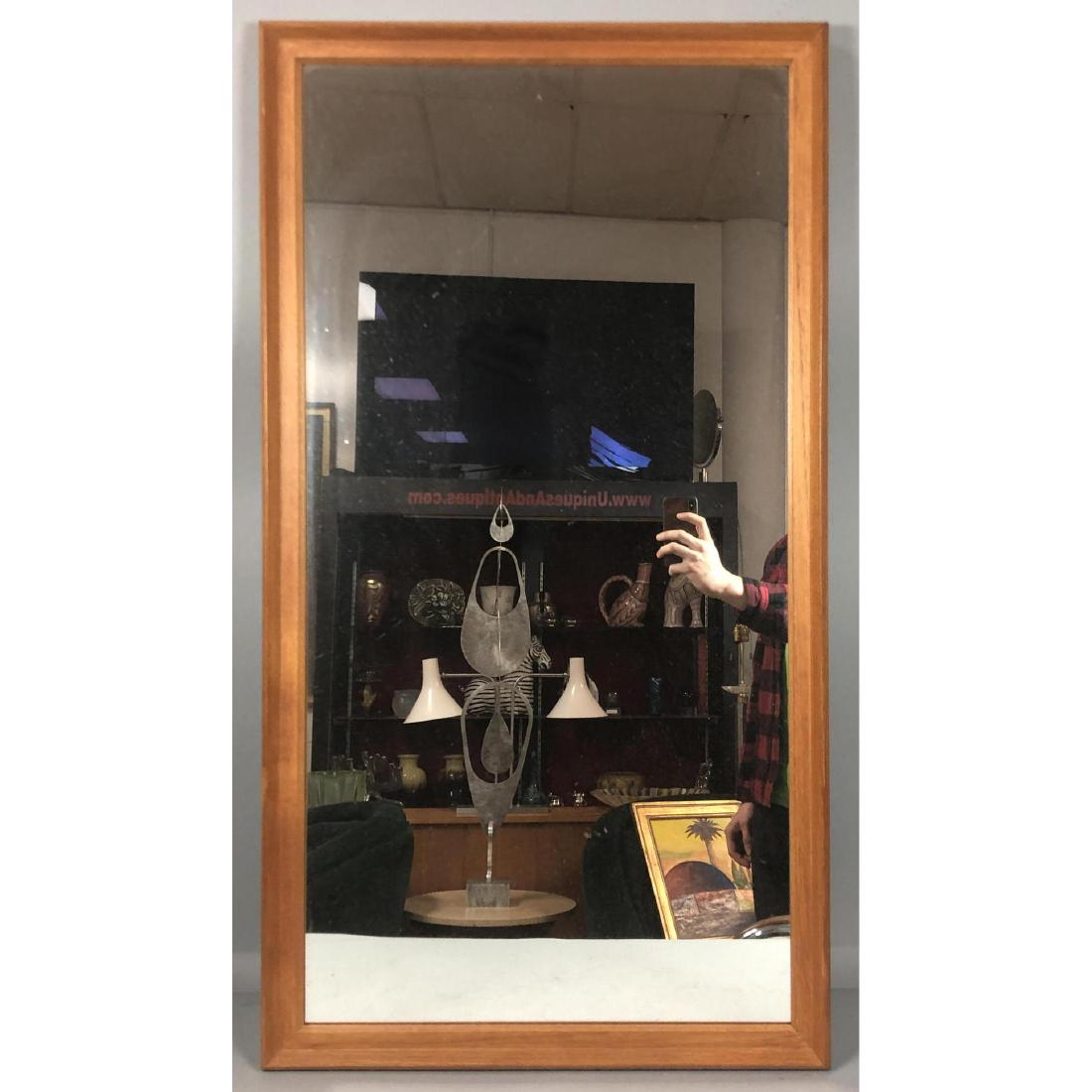 Danish Modern Teak Wall Mirror. Nordisk Andels-Ek (1 of 8)