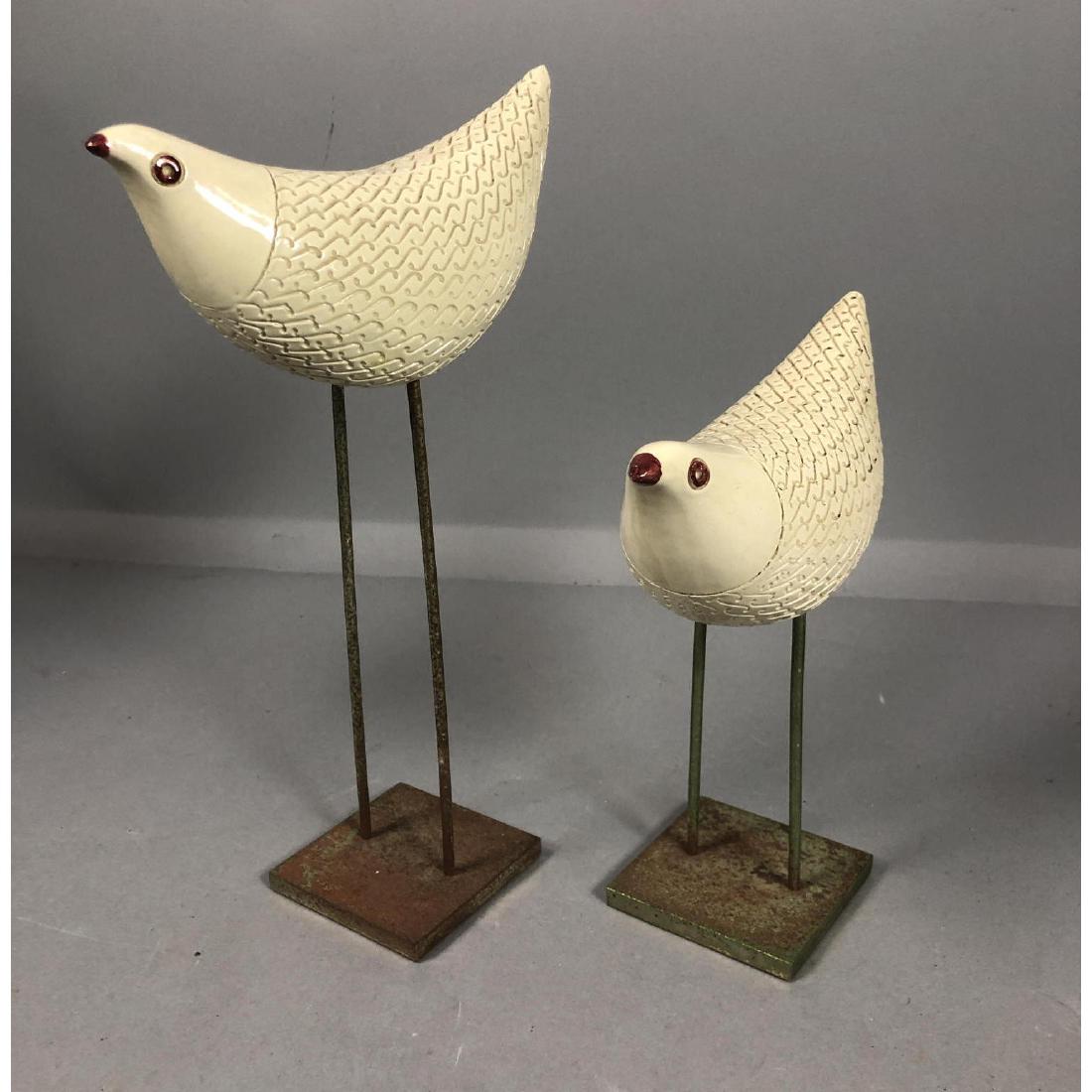 Pair of Vintage Bitossi Aldo Londi Bird Sculptures (1 of 13)