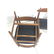 Set 4 Danish Teak Modern Dining Side Chairs. Floa - 8