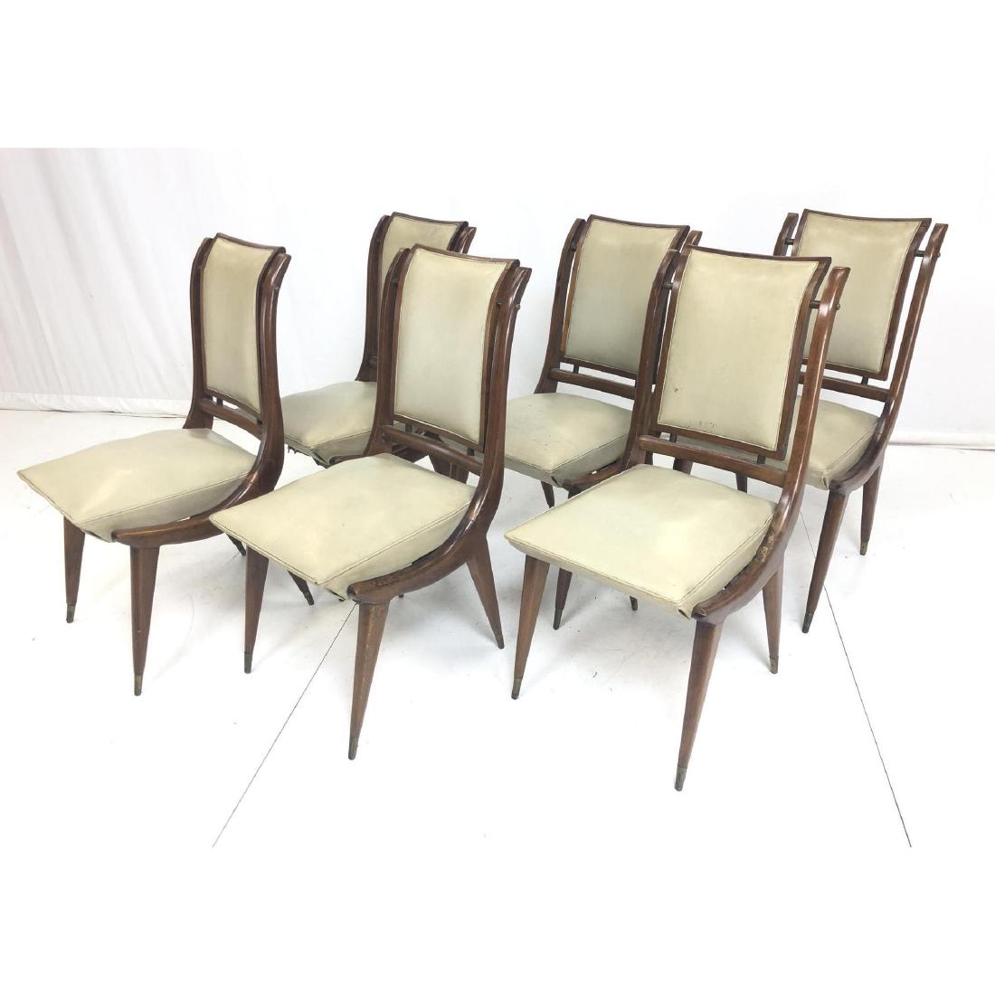 Set 6 Italian style Side Dining Chairs. Modernist (1 of 18)