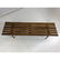 American Modern Walnut Slat Bench Coffee Table. T - 3