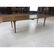 American Modern Walnut Slat Bench Coffee Table. T - 5
