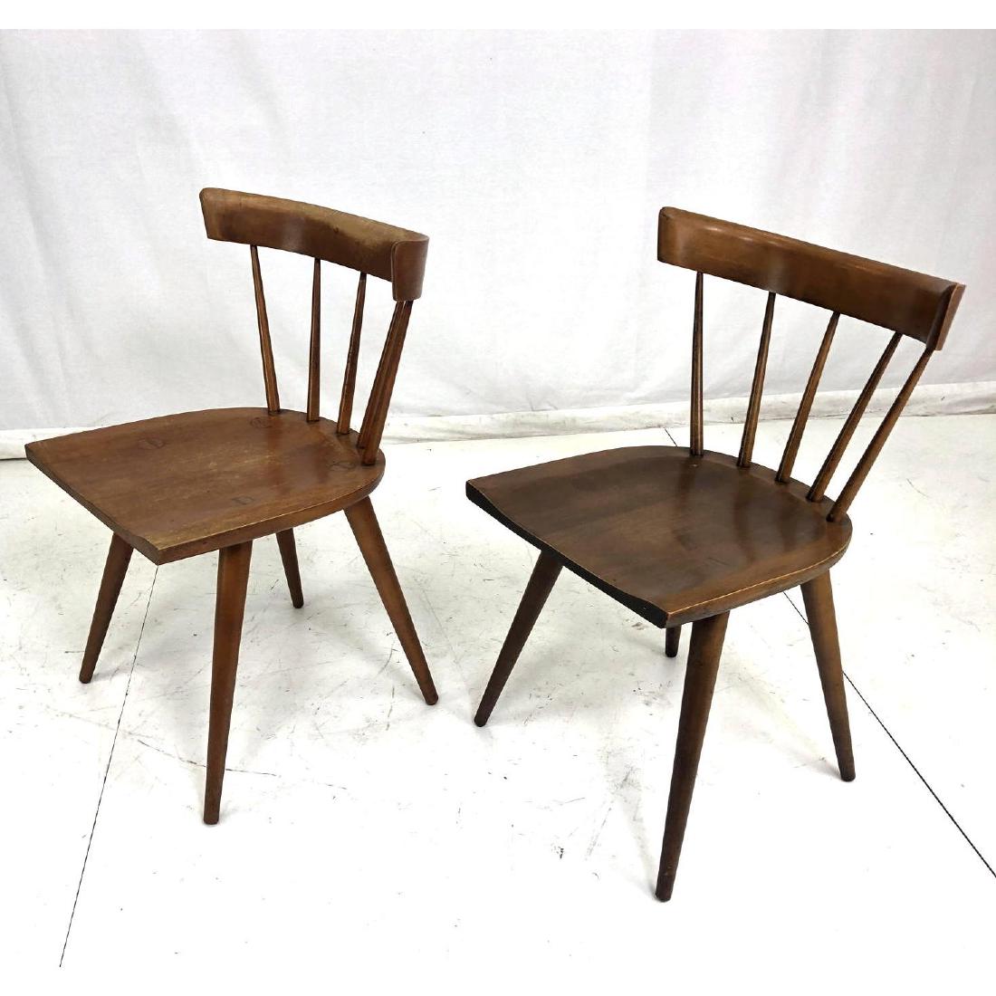 Pr PAUL McCOBB Modernist Side  Chairs. Tapered Le (1 of 10)