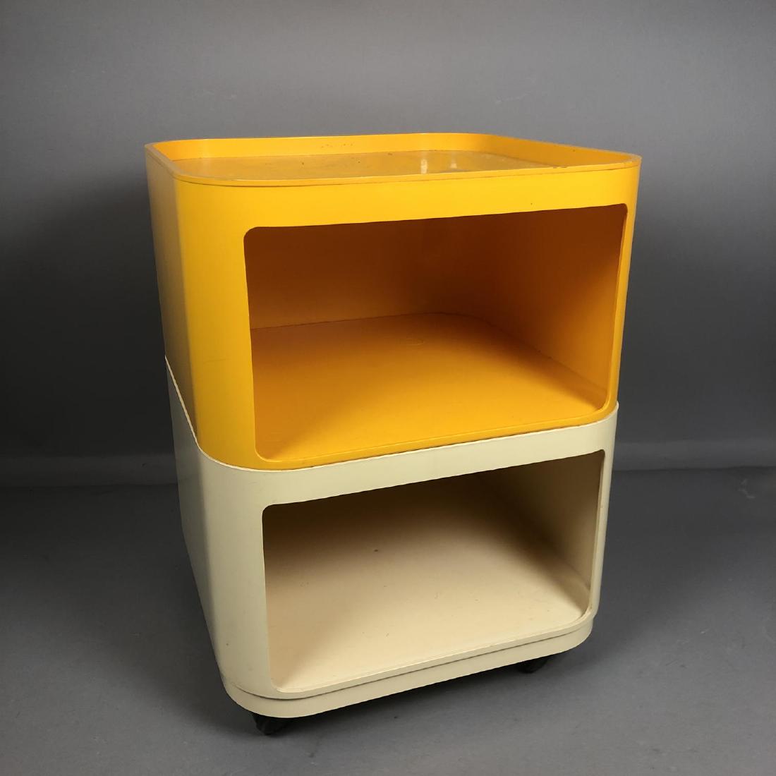 KARTELL Molded Plastic 2pc Roll Around Storage Ca (1 of 12)