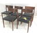 Set 5 Modernist Teak FREM ROJLE Dining Chairs. Da