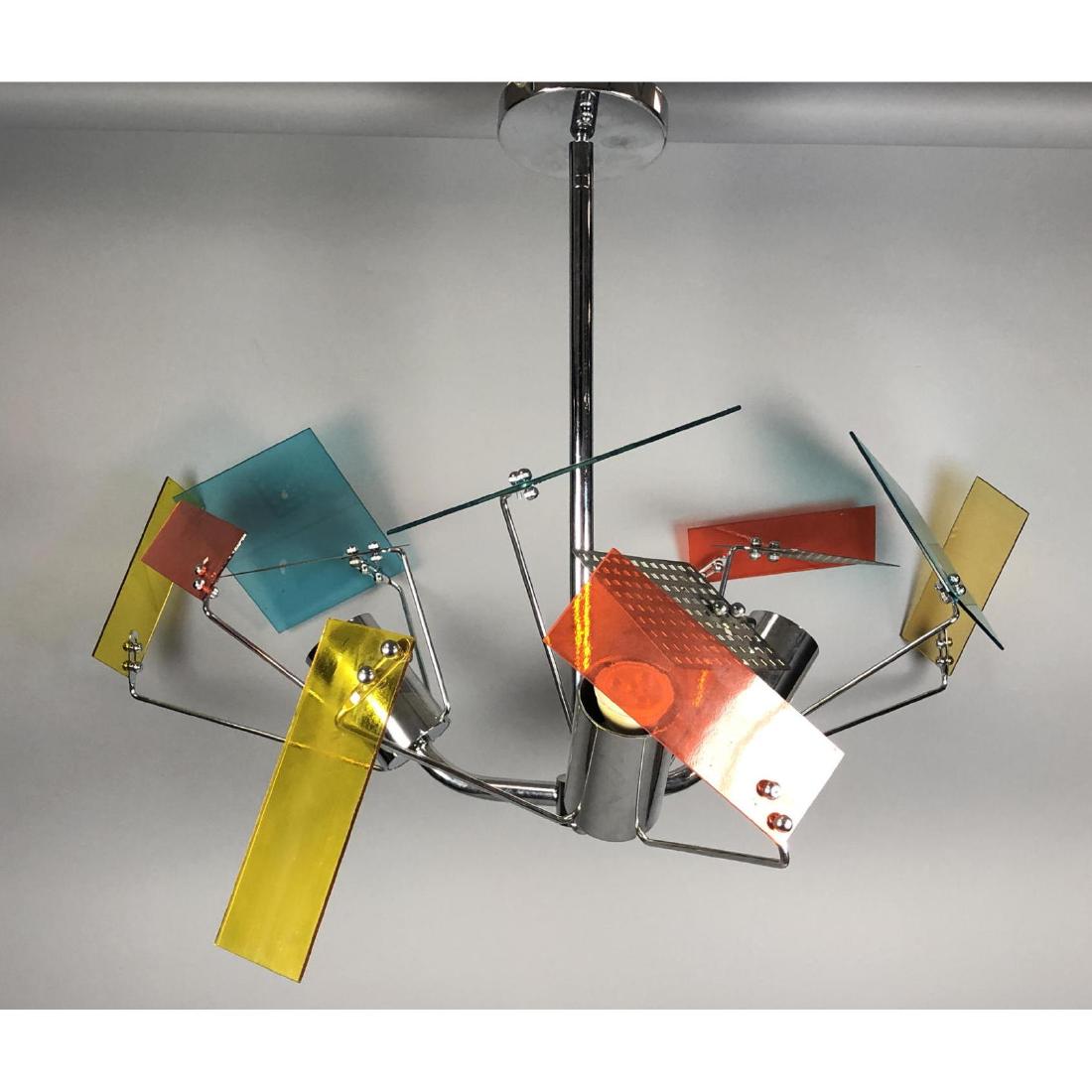 Modernist 3 Arm Chrome Chandelier Lighting. 3 arm (1 of 10)