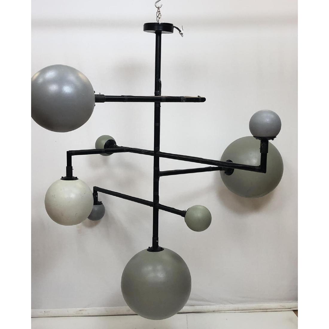 Huge Sculptural Sphere Hanging Light Sculpture. B (1 of 12)